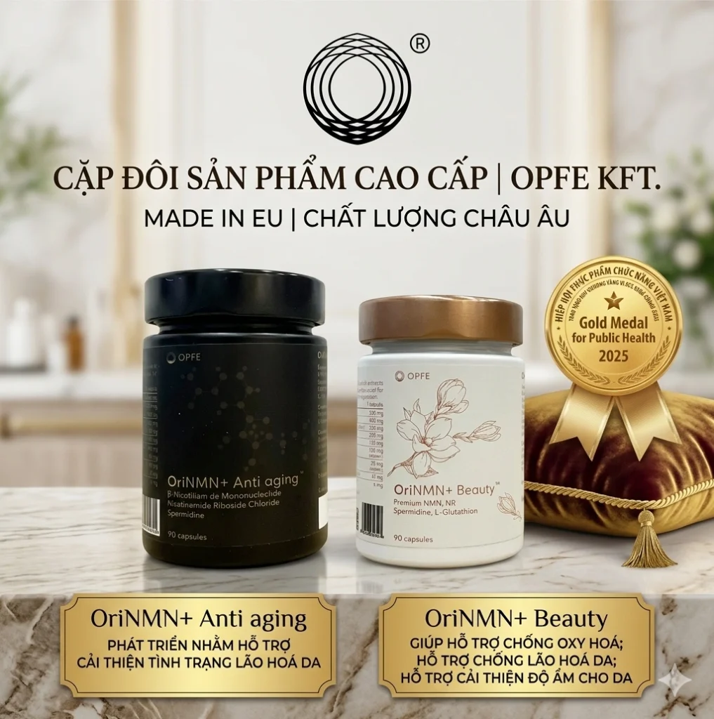 Bộ đôi sản phẩm cao cấp OriNMN+ thuộc Công ty OPFE KFT., Hungary